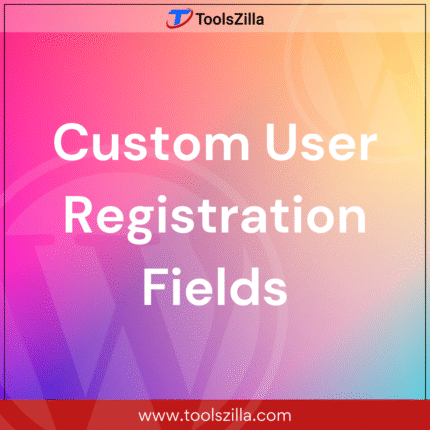 Custom User Registration Fields for WooCommerce