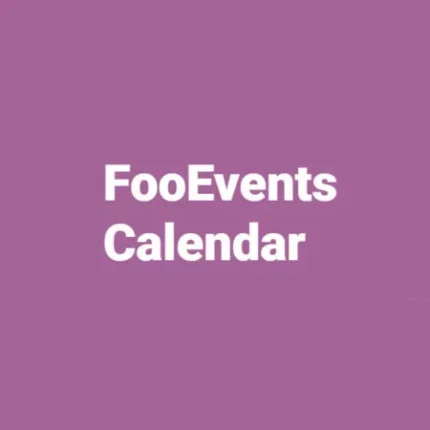 FooEvents Calendar