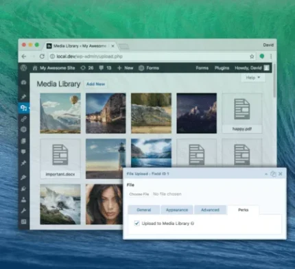 Gravity Perks Media Library