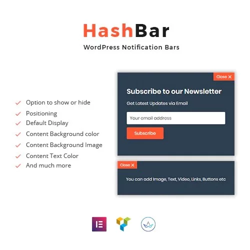 HashBar Pro – WordPress Notification Bar - ToolsZilla