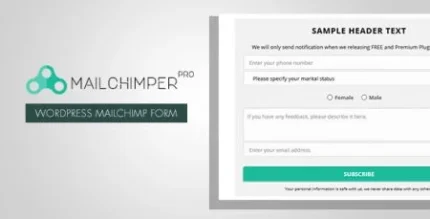 MailChimper PRO – WordPress MailChimp Signup Form