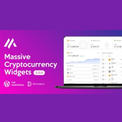 Massive Cryptocurrency Widgets – Crypto Plugin