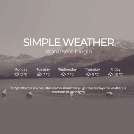 Simple Weather Plugin