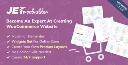 JetWooBuilder For Elementor
