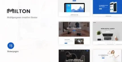 Milton | Multipurpose Creative WordPress Theme 1.2.3