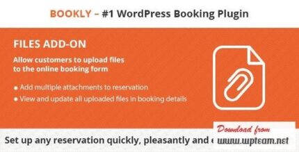 Bookly Files (Add-on)