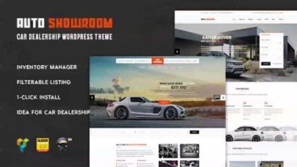Auto Showroom – Car Dealership WordPress Theme 2.1