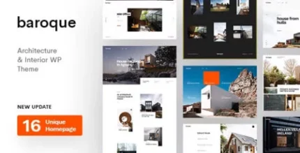 Baroque – Architecture & Interior WordPress Theme