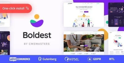 Boldest Consulting and Marketing Agency Theme