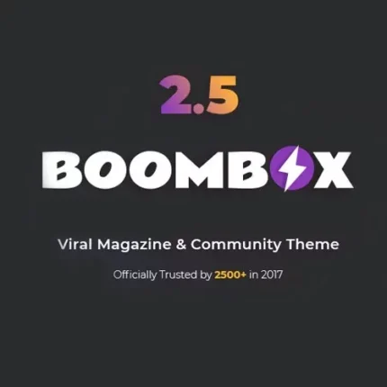BoomBox – Viral Magazine WordPress Theme 2.8.3