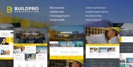 BuildPro – Business, Building & Construction WordPress Theme 1.1.2