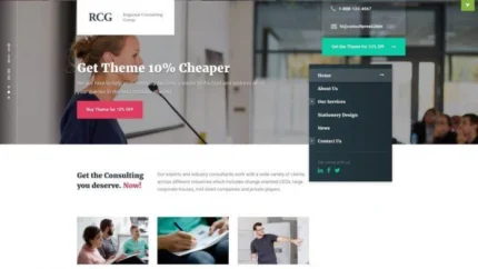 ConsultPress WordPress Theme 1.6.1