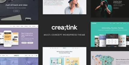 Creatink – MultiConcept Responsive WordPress Theme 1.0.2
