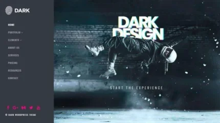 Dark WordPress Theme 4.0.3