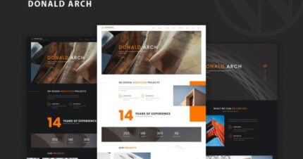 Donald Arch – Creative Architecture WordPress Theme 1.0.8