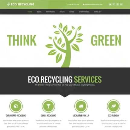 Eco Recycling – Ecology & Nature WordPress Theme 2.2
