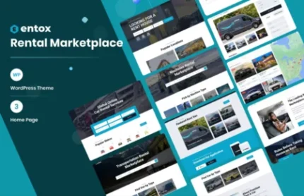 Entox – Rental Marketplace WordPress Theme