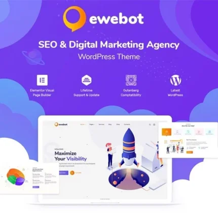 Ewebot – Marketing SEO Digital Agency WordPress Theme 2.7.7