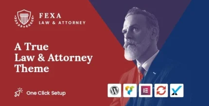 Fexa Lawyer & Attorney WordPress Theme 1.2