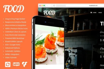 Food WordPress Theme 4.0.3