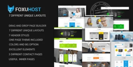 FoxuhHost – Shop, Corporate & Web Hosting WordPress Theme + WHMCS 1.4
