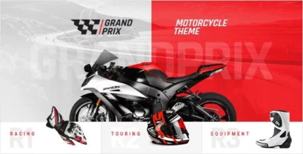 GrandPrix – Motorcycle WordPress Theme 1.3