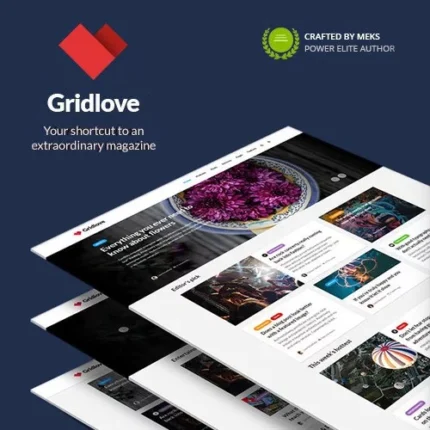 Gridlove – Creative Grid Style News & Magazine WordPress Theme 2.1