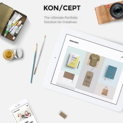 KON CEPT – A Portfolio Theme for Creative People