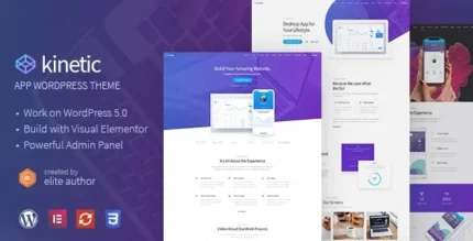 Kinetic – Desktop, Mobile & Product App Theme 1.0.1