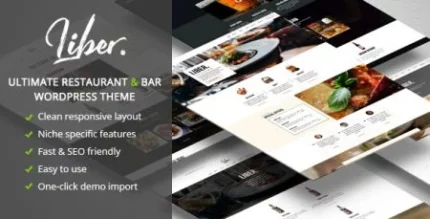 Liber – Ultimate Restaurant & Bar WordPress Theme