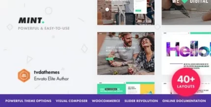 Mint – Creative Multi-Purpose WordPress Theme 2.1.1
