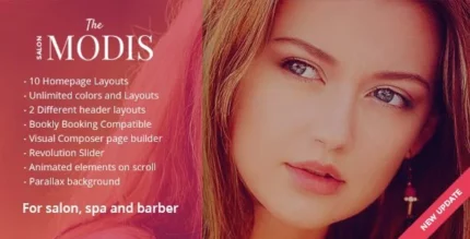 Modis – Salon & Barber WordPress Theme 1.3.0