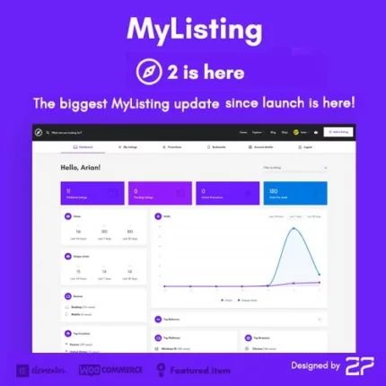 MyListing – Directory & Listing WordPress Theme 2.9.2