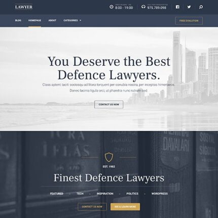 MyThemeShop Lawyer WordPress Theme 1.1.0