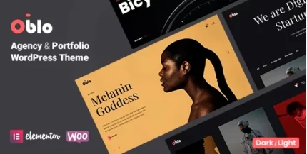 Oblo Creative Agency Portfolio Theme
