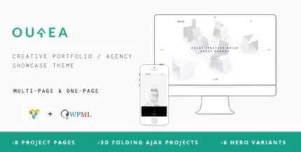 Ourea – Creative Portfolio / Agency WP Theme