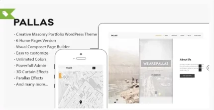 Pallas – Creative Multipurpose WordPress Theme