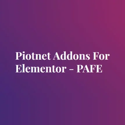 Piotnet Addons for Elementor