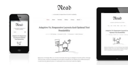 Read WP – Minimalist WordPress Blog Theme