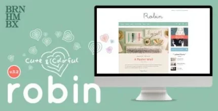 Robin – Cute & Colorful Blog Theme