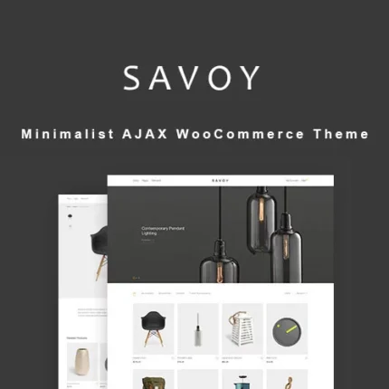Savoy Minimalist AJAX WooCommerce Theme