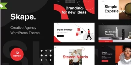 Skape – Creative & Modern Agency WordPress Theme