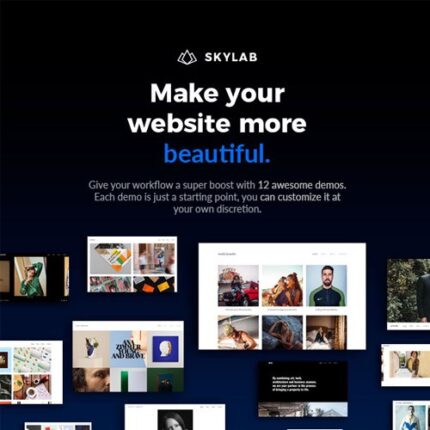 Skylab – Portfolio – Photography WordPress Theme