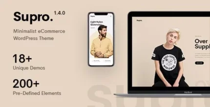 Supro – Minimalist AJAX WooCommerce Theme