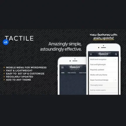 Tactile- WordPress Mobile Menu