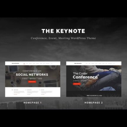The Keynote – Conference – Event – Meeting WordPress Theme