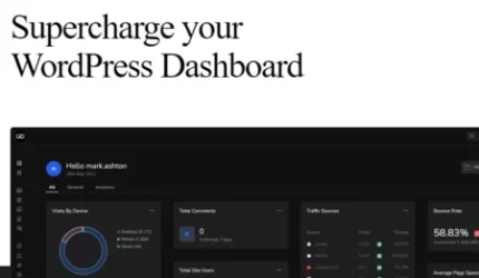UiPress Pro (formerly Admin 2020)