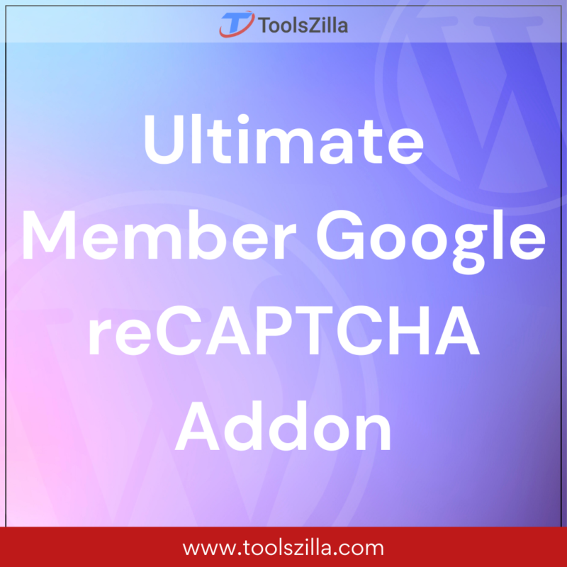 Ultimate Member Google reCAPTCHA Addon