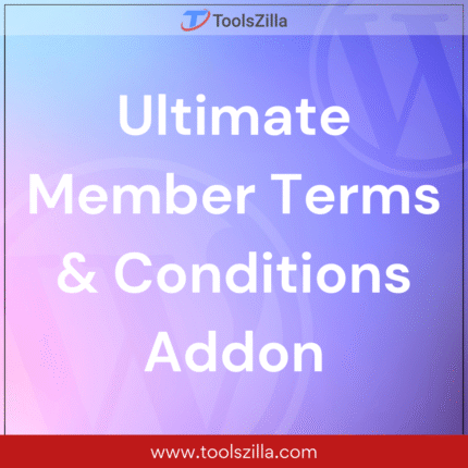 Ultimate Member Terms & Conditions Addon