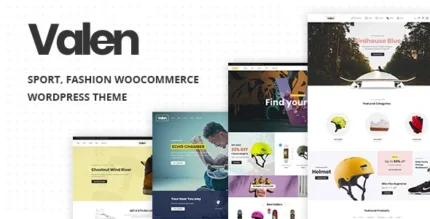 Valen – Sport, Fashion WooCommerce WordPress Theme